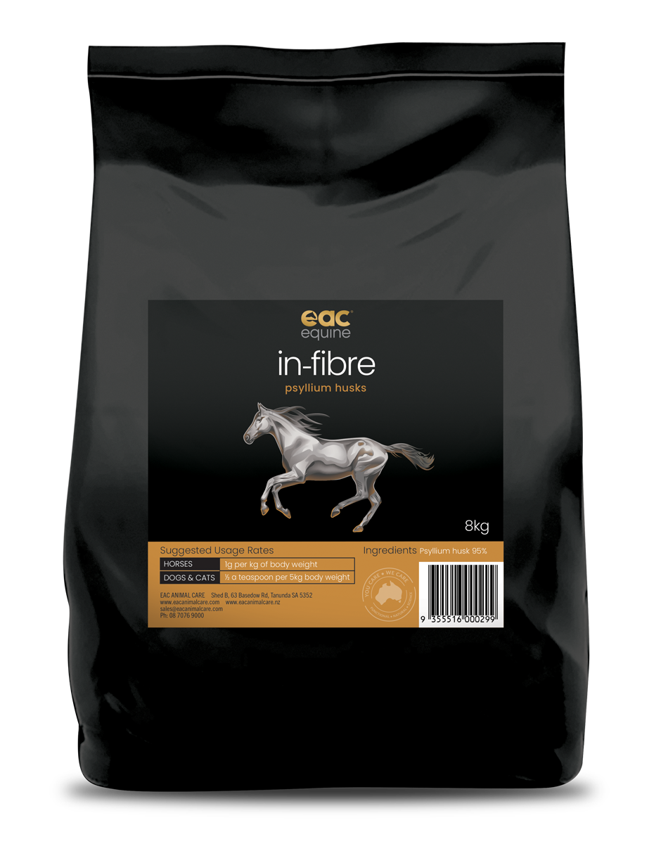 š in-fibre - Psyllium Husk for Horses, Dogs & Cats (10% off)