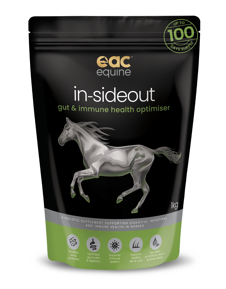 in-sideout horse - Pre & Probiotic, Nutraceutical & Gut Health Supplement For Horse & Ponies