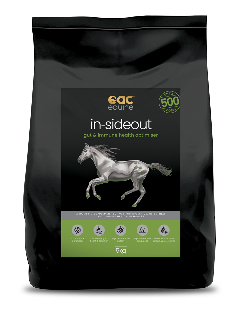 in-sideout horse - Pre & Probiotic, Nutraceutical & Gut Health Supplement For Horse & Ponies