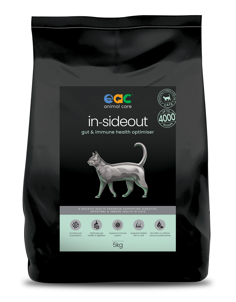 in-sideout Cat Formula - Pre & Probiotic Nutraceutical Supplement For Cats