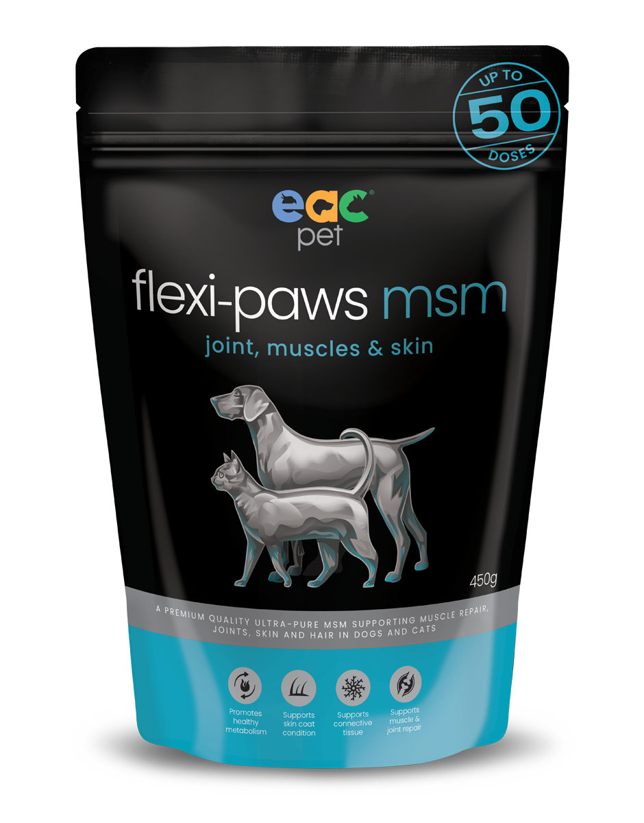 flexi-paws msm - Ultra Pure Methylsulfonylmethane Joint Supplement For Dogs &amp; Cats