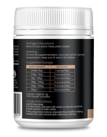 gut &amp; gland Daily Stool Firming &amp; Anal Gland Support for Dogs