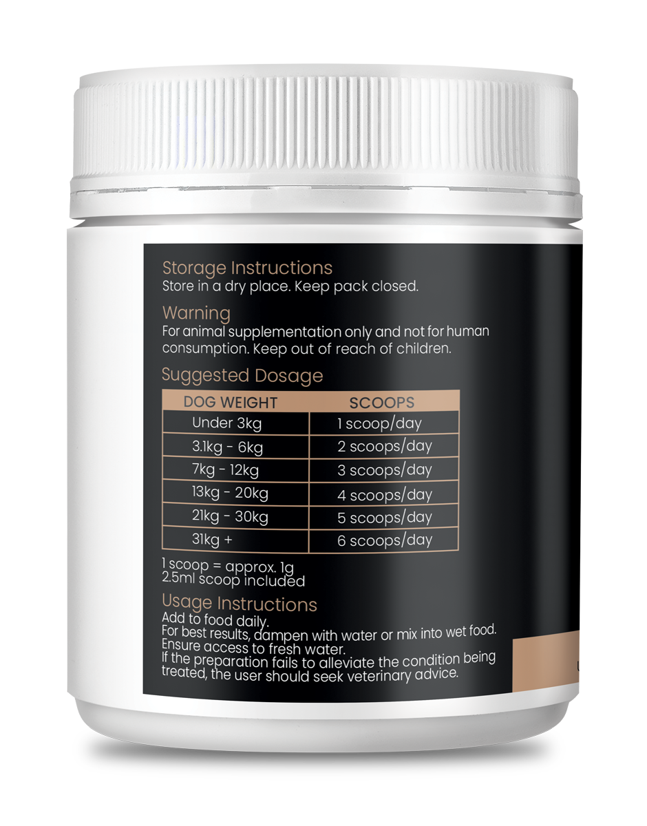 gut &amp; gland Daily Stool Firming &amp; Anal Gland Support for Dogs