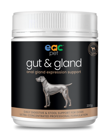 gut &amp; gland Daily Stool Firming &amp; Anal Gland Support for Dogs