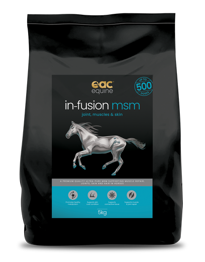🎁 in-fusion msm - Ultra Pure Methylsulfonylmethane Joint Supplement For Horses, Dogs &amp; Cats (10% off)