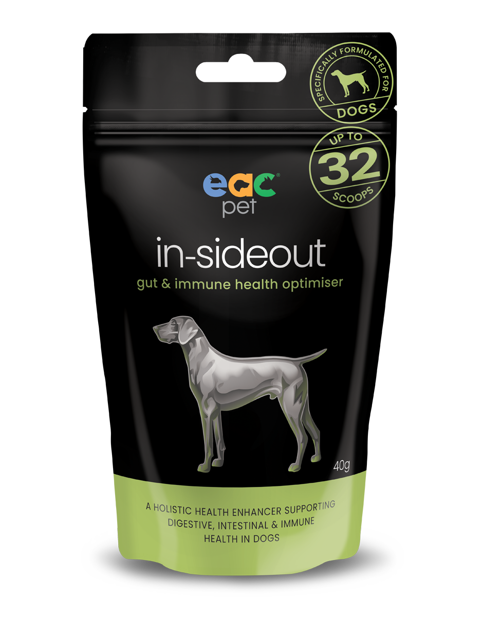 in-sideout Dog Formula - Pre &amp; Probiotic Natural Nutraceutical Supplement For Dogs