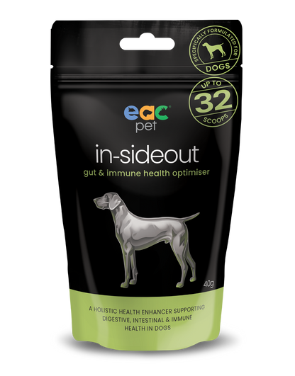 🎁 in-sideout Dog Formula - Pre &amp; Probiotic Natural Nutraceutical Supplement For Dogs (10% off)