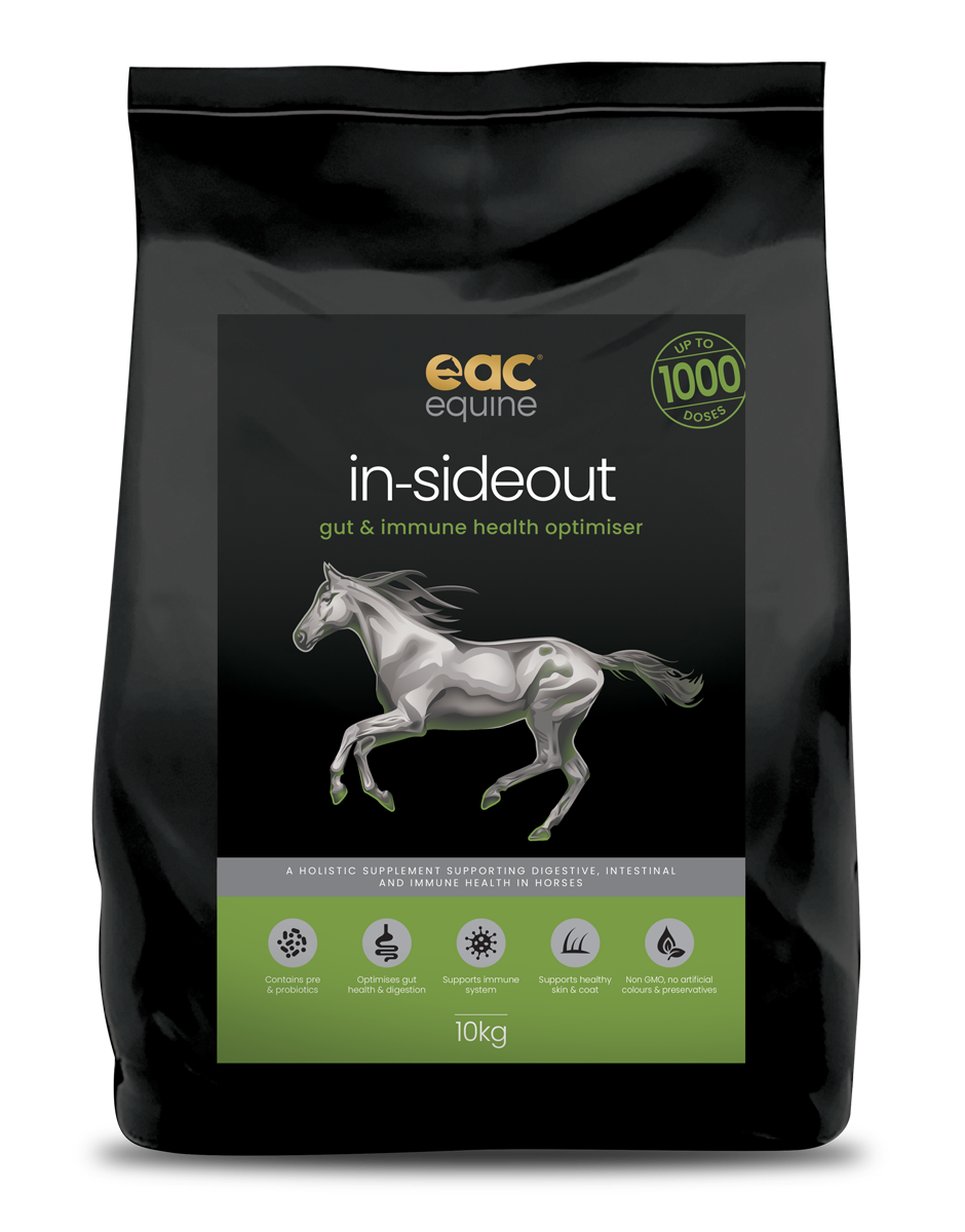 in-sideout horse - Pre & Probiotic, Nutraceutical & Gut Health Supplement For Horse & Ponies