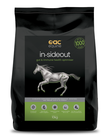 in-sideout horse - Pre &amp; Probiotic, Nutraceutical &amp; Gut Health Supplement For Horse &amp; Ponies