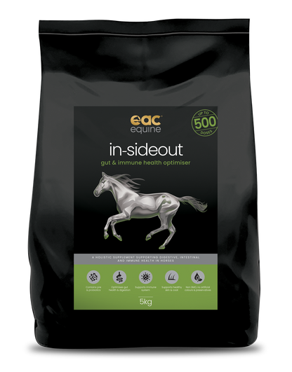 🎁 in-sideout horse - Pre &amp; Probiotic, Nutraceutical &amp; Gut Health Supplement For Horse &amp; Ponies (10% off)