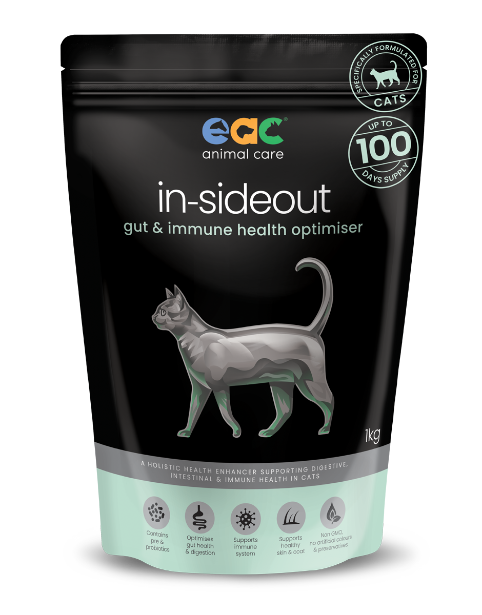 in-sideout Cat Formula - Pre &amp; Probiotic Nutraceutical Supplement For Cats