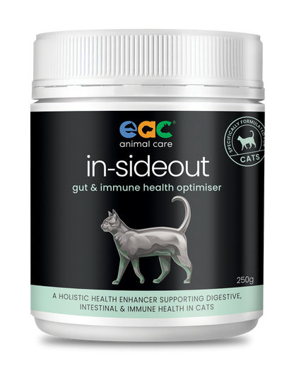 in-sideout Cat Formula - Pre &amp; Probiotic Nutraceutical Supplement For Cats