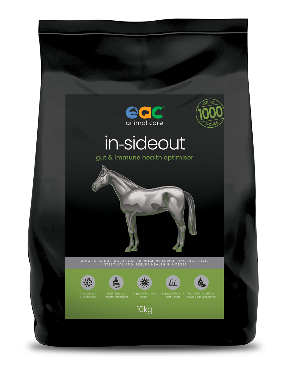 in-sideout horse - Pre & Probiotic, Nutraceutical & Gut Health Supplement For Horse & Ponies